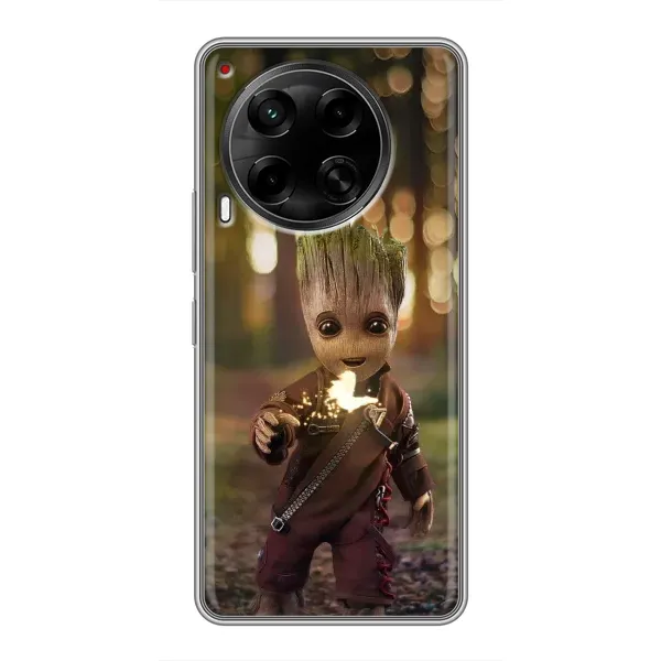 Чехол с принтом «I am Groot» для TECNO Camon 30 (CL6)