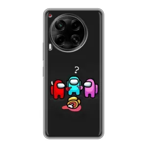 Чехол Амонг Ас для Tecno Camon 30 (CL6) (AlphaPrint)