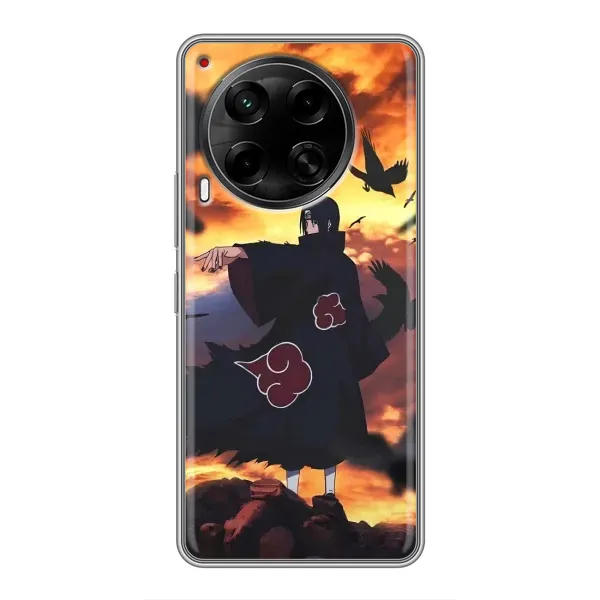 Чехол с принтом «Итачи с воронами» для TECNO Camon 30 (CL6) Чехол с принтом «Итачи с воронами» для TECNO Camon 30 (CL6)
