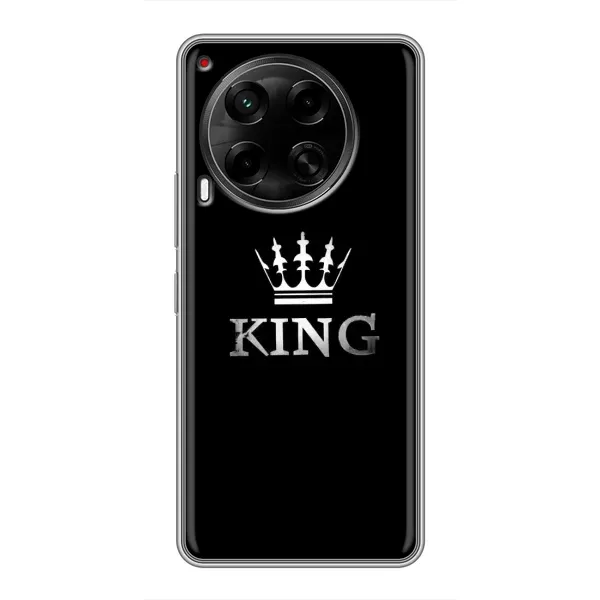 Чехол с принтом «KING» для TECNO Camon 30 (CL6)