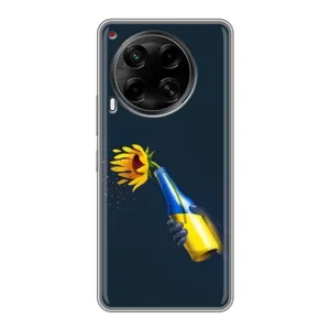 Чохол для Патріота України Tecno Camon 30 (CL6) - (AlphaPrint) (Коктель молотова)