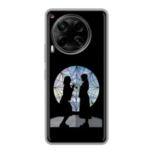 Чехлы Венсдей на Tecno Camon 30 (CL6) Уэнсдей (AlphaPrint) (комната Уэнздей)