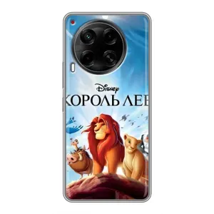 Чехол Король лев на Техно Камон 30 (Постер Король Лев)