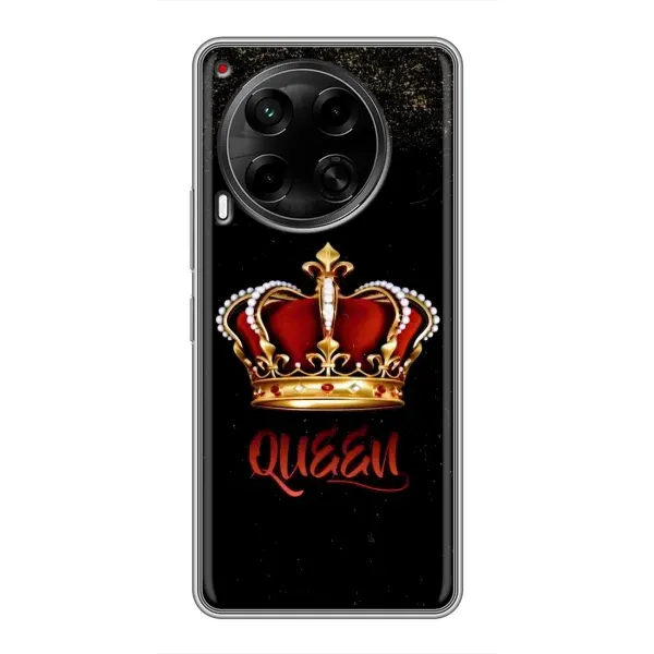 Чехол с принтом «Корона короля» для TECNO Camon 30 (CL6)