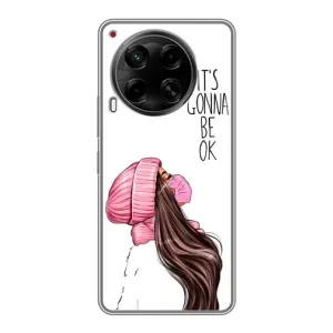 Чехол с печатью для Tecno Camon 30 (CL6) - (Мода) (AlphaPrint) (Коронавирус)