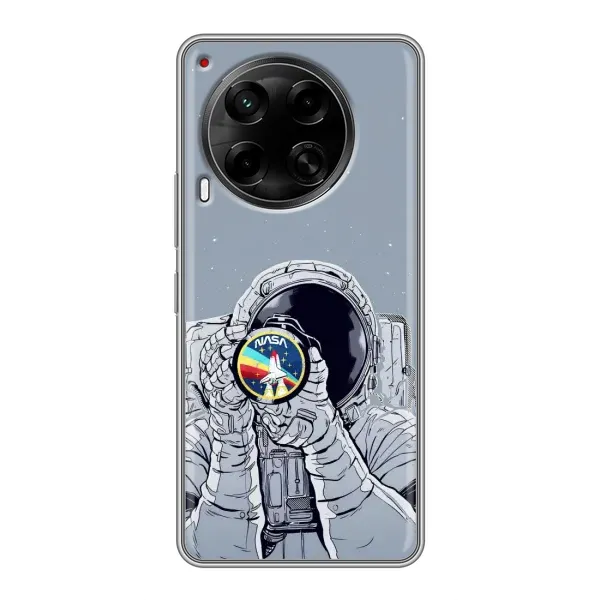 Чехол с принтом «Космонавт фото» для TECNO Camon 30 (CL6) Чехол с принтом «Космонавт фото» для TECNO Camon 30 (CL6)