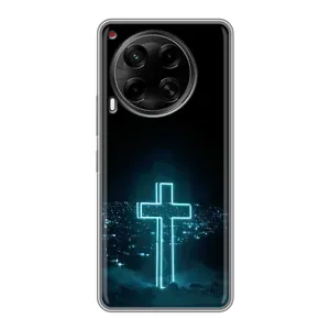Чехол для Tecno Camon 30 (CL6) (AlphaPrint) - (Христианские)