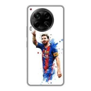 Чехлы Месси для Tecno Camon 30 (CL6) (AlphaPrint) (Лео Месси)