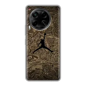 Чехлы для Tecno Camon 30 (CL6) - с картинкой JORDAN (AlphaPrint)