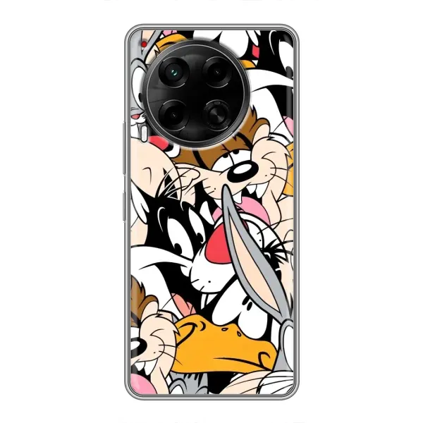 Чехол с принтом «Looney Tunes» для TECNO Camon 30 (CL6)