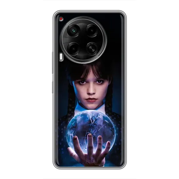 Чехол с принтом «Магическая сфера Уэнздей» для TECNO Camon 30 (CL6) Чехол с принтом «Магическая сфера Уэнздей» для TECNO Camon 30 (CL6)