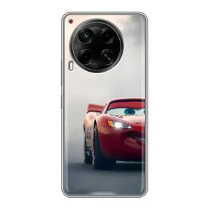 Силиконовый чехол Маквин для Tecno Camon 30 (CL6) (Скоростной Маквин)