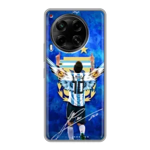 Чехлы Месси для Tecno Camon 30 (CL6) (AlphaPrint) (Месси Аргентина)