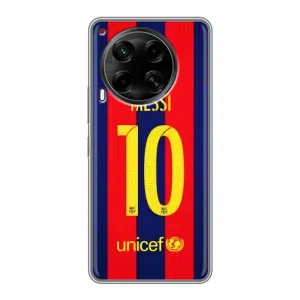 Чехлы Месси для Tecno Camon 30 (CL6) (AlphaPrint) (Messi Barca 10)