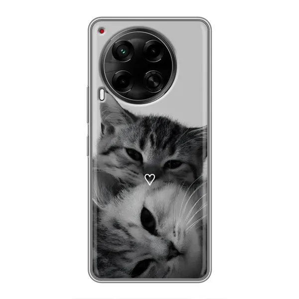Чехол с принтом «Пара котов» для TECNO Camon 30 (CL6) Чехол с принтом «Пара котов» для TECNO Camon 30 (CL6)