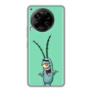 Чехол с принтом «Персонаж Планктон» для TECNO Camon 30 (CL6)