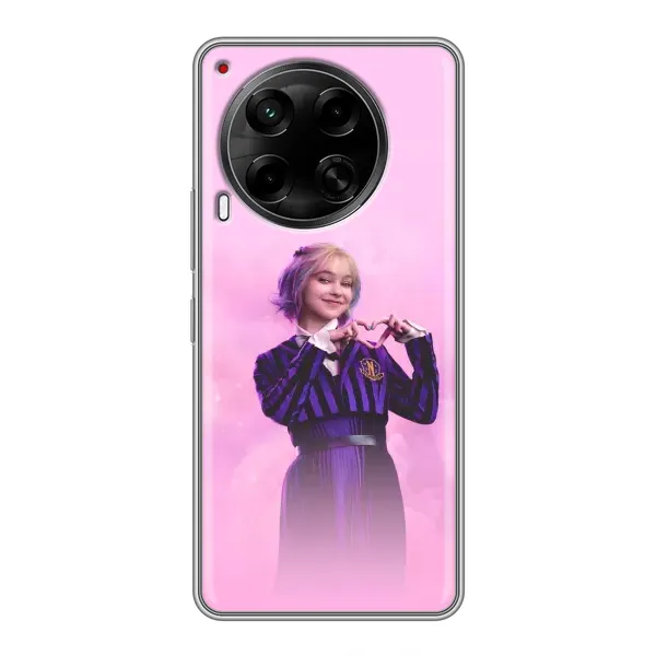 Чехол с принтом «Яркая Энид Уэнздей» для TECNO Camon 30 (CL6) Чехол с принтом «Яркая Энид Уэнздей» для TECNO Camon 30 (CL6)