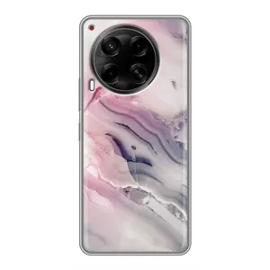 Мраморный чехол на Tecno Camon 30 (CL6) (VPrint) (Пурпурный Мрамор)