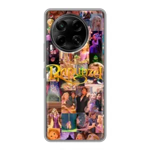 Чехол Рапунцель для Tecno Camon 30 (CL6) (Коллаж Рапунцель)