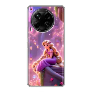 Чехол Рапунцель для Tecno Camon 30 (CL6) (Рапунцель в замке)