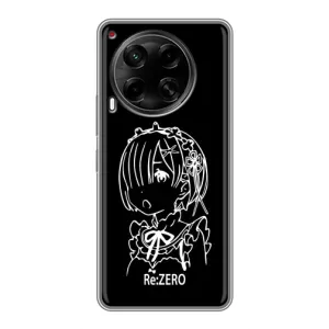 Чехлы Персонажи Аниме Наруто для Tecno Camon 30 (CL6) (AlphaPrint) (Re: Zero)