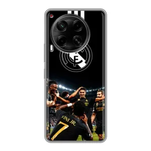 Чехол для Tecno Camon 30 (CL6) с принтом Реал Мадрид