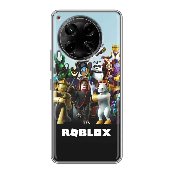 Чехол с принтом «ROBLEX» для TECNO Camon 30 (CL6)