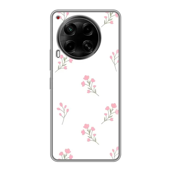 Чехол с принтом «Розовые цветы» для TECNO Camon 30 (CL6) Чехол с принтом «Розовые цветы» для TECNO Camon 30 (CL6)