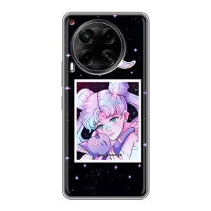 Чехлы Персонажи Аниме Наруто для Tecno Camon 30 (CL6) (AlphaPrint) (Сейлор Мун)