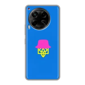 Чохли для Tecno Camon 30 (CL6) Укр. Символіка (AlphaPrint) (Шапка на гербу)