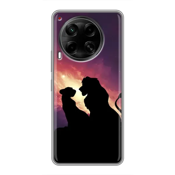 Чехол с принтом «Силуэт Симба и Налу» для TECNO Camon 30 (CL6) Чехол с принтом «Силуэт Симба и Налу» для TECNO Camon 30 (CL6)