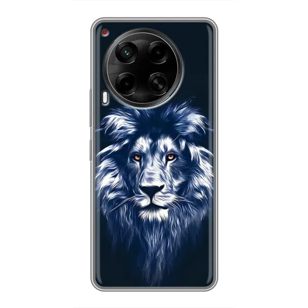 Чехол с принтом «Синий Лев» для TECNO Camon 30 (CL6) Чехол с принтом «Синий Лев» для TECNO Camon 30 (CL6)
