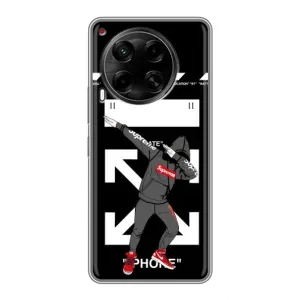 Чехол для Tecno Camon 30 (CL6) с картинкой Supreme (AlphaPrint)