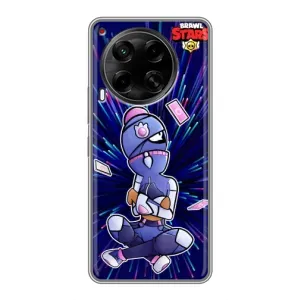 Чехлы Brawl Stars для Tecno Camon 30 (CL6) (AlphaPrint) (Тара)