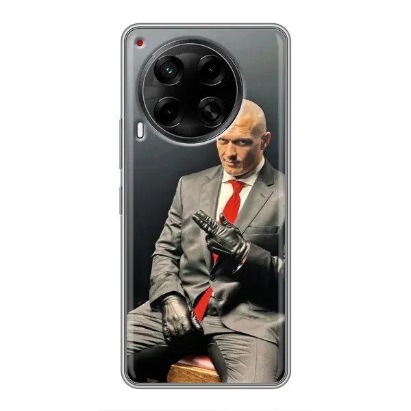 Чехол с принтом «Усик Hitman» для TECNO Camon 30 (CL6)