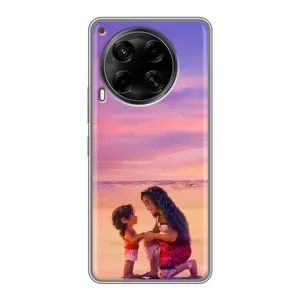Чехол с мультфильмом Моана Tecno Camon 30 (CL6) (Маленькая Ваяна)