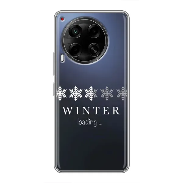 Чехол с принтом «Winter loading» для TECNO Camon 30 (CL6) Чехол с принтом «Winter loading» для TECNO Camon 30 (CL6)