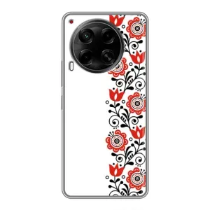 Чохол для Патріота України Tecno Camon 30 (CL6) - (AlphaPrint) (Яскрава вишиванка)