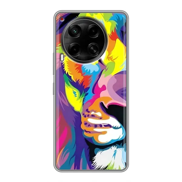 Чехол с принтом «Яркий Лев» для TECNO Camon 30 (CL6) Чехол с принтом «Яркий Лев» для TECNO Camon 30 (CL6)