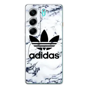 Чохли Адидас для TECNO Camon 40 (AlphaPrint) (Адідас на мраморі)