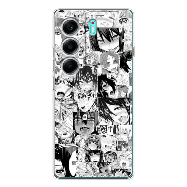 Чохол з принтом «Ahegao manga» для TECNO Camon 40 Чохол з принтом «Ahegao manga» для TECNO Camon 40