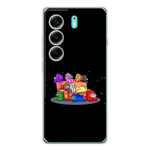 Чохли Амонг Ас для TECNO Camon 40 (AlphaPrint) (Амонг-ас)