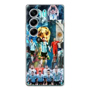 Чохли Мессі для TECNO Camon 40 (AlphaPrint) (Аргентина Мессі)