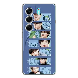 Чохли BTS для TECNO Camon 40 (AlphaPrint) (Bangtan)