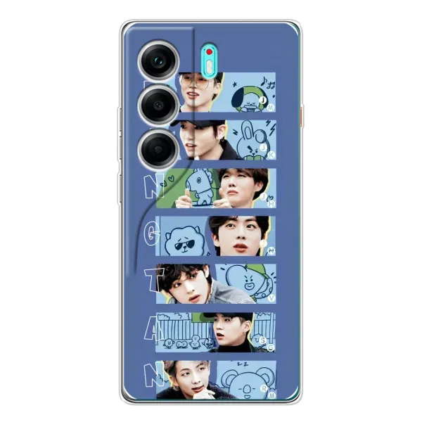Чохол з принтом «Bangtan» для TECNO Camon 40