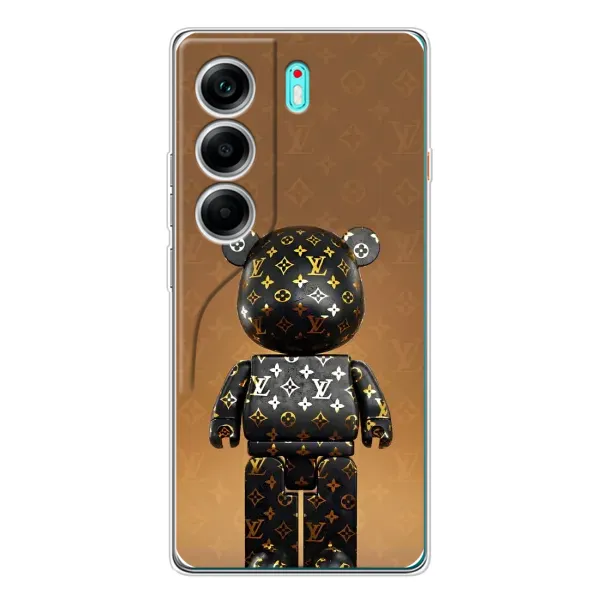Чохол з принтом «Bearbrick» для TECNO Camon 40