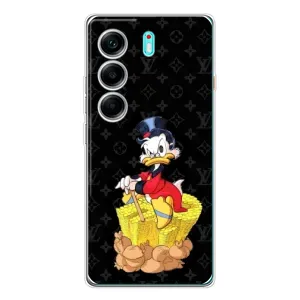 Чехли для TECNO Camon 40 - Скрудж МакДак Louis Vuitton (PREMIUMPrint) (Богатство Макдака)