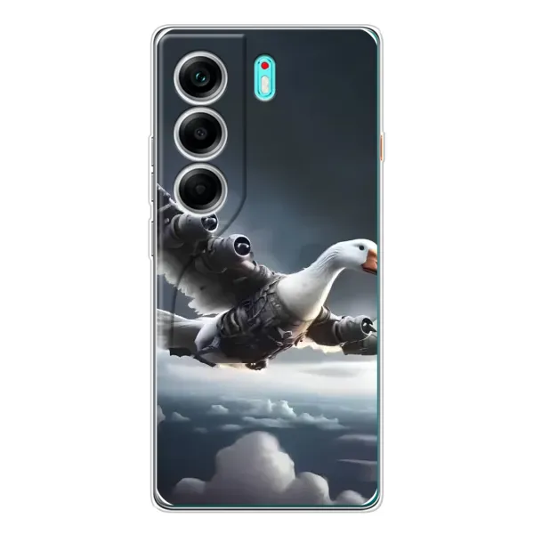 Чохол з принтом «Бомбардіні гусіні» для TECNO Camon 40 Чохол з принтом «Бомбардіні гусіні» для TECNO Camon 40