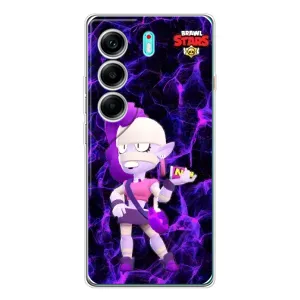 Чехлы Brawl Stars для TECNO Camon 40 (AlphaPrint) (Эмз Бравл Старс)