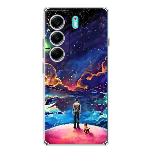 Чохол з принтом «Вид Галактики» для TECNO Camon 40